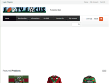 Tablet Screenshot of footyfocus.com.au